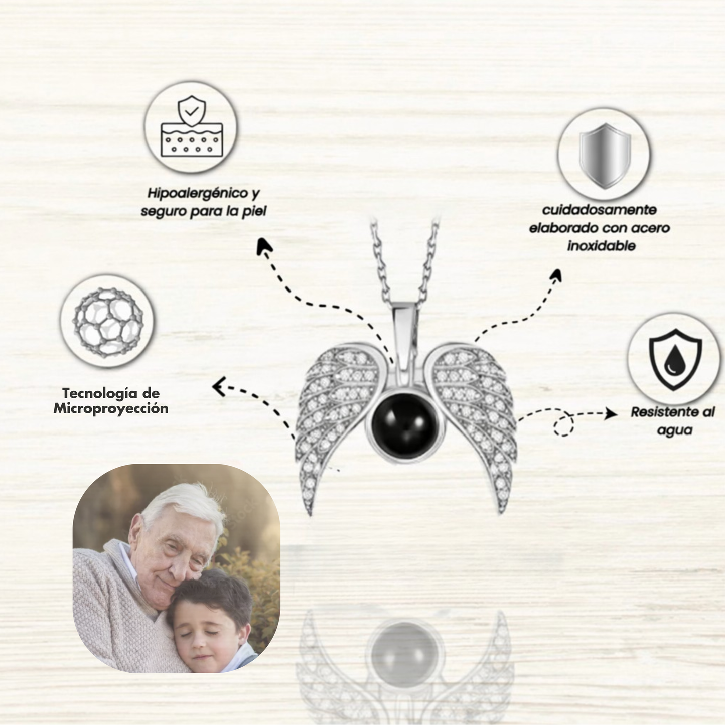 Collar Proyector Personalizado